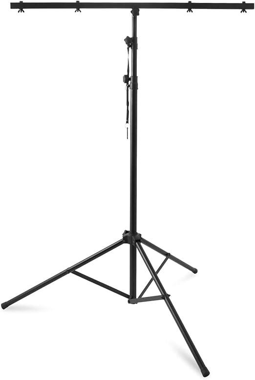 Adjustable T-Bar Lighting Stand – For DJ, Party & Stage Lights