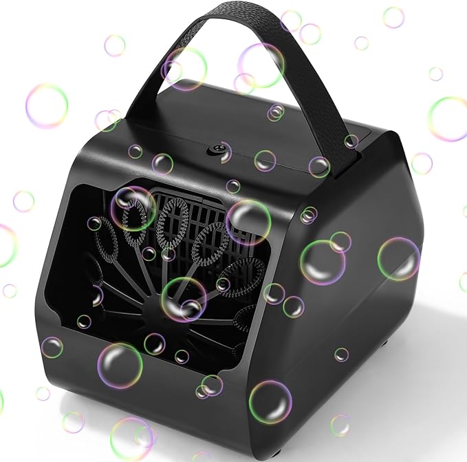 High-Performance Portable Bubble Machine – 14,000+ Bubbles/Min