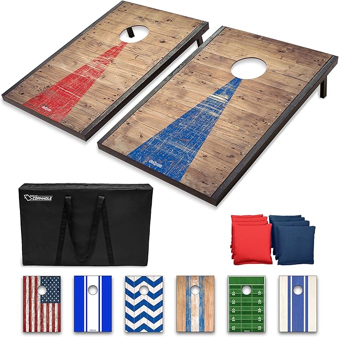 Cornhole Toss Set  – Includes Boards, Bean Bags & Carry Case