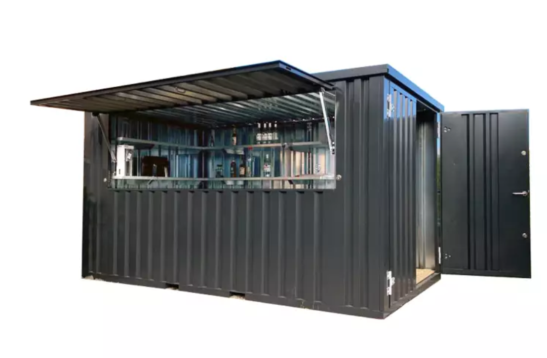 Event Container – 4×2 m Modular Unit with Opening Service Hatch