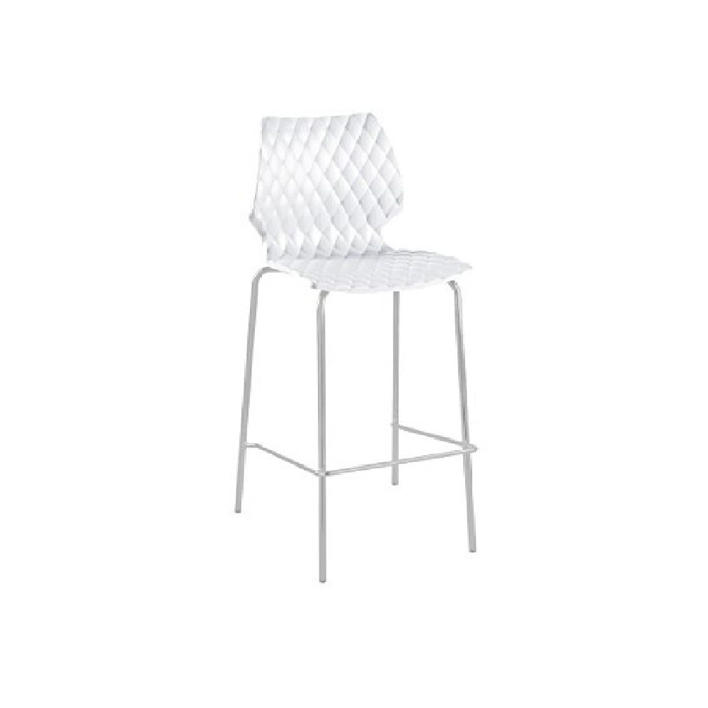 High Chair “Uny” – White Design Bar Stool