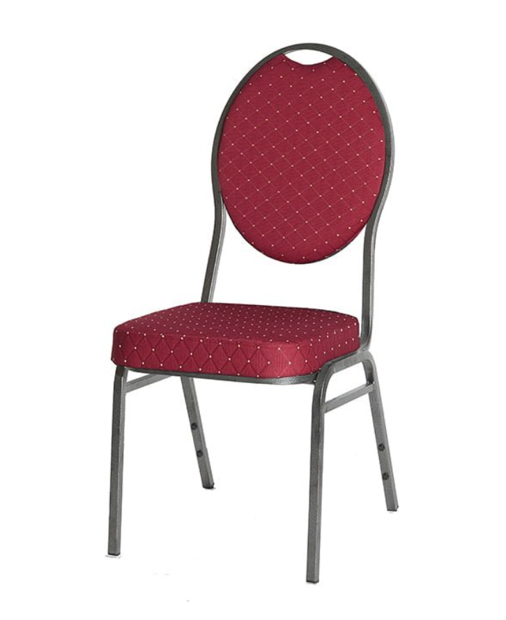Chambord Chair – Red Velvet Upholstery
