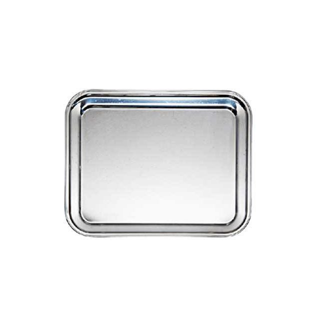 Stainless Steel Serving Tray – Rectangular 45×35 cm