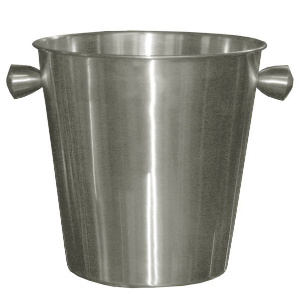 Champagne Bucket – Stainless Steel, 20 cm Diameter