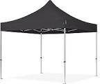 Canopy Tent – 3×3 m Black Pop-Up Tent (Waterproof & Fire-Retardant)