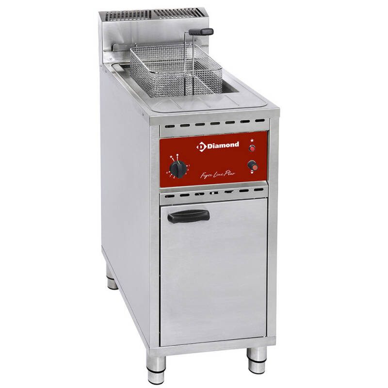 Gas Deep Fryer – 16 L Diamond FSM-16G/C (Outdoor Use)