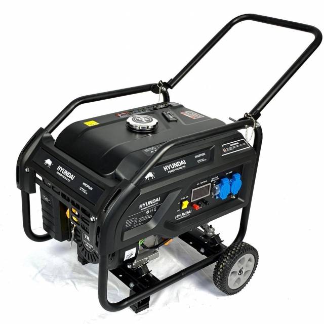 Petrol Generator – 3.8 kVA Hyundai HHDP35N (2×16A Outlets)