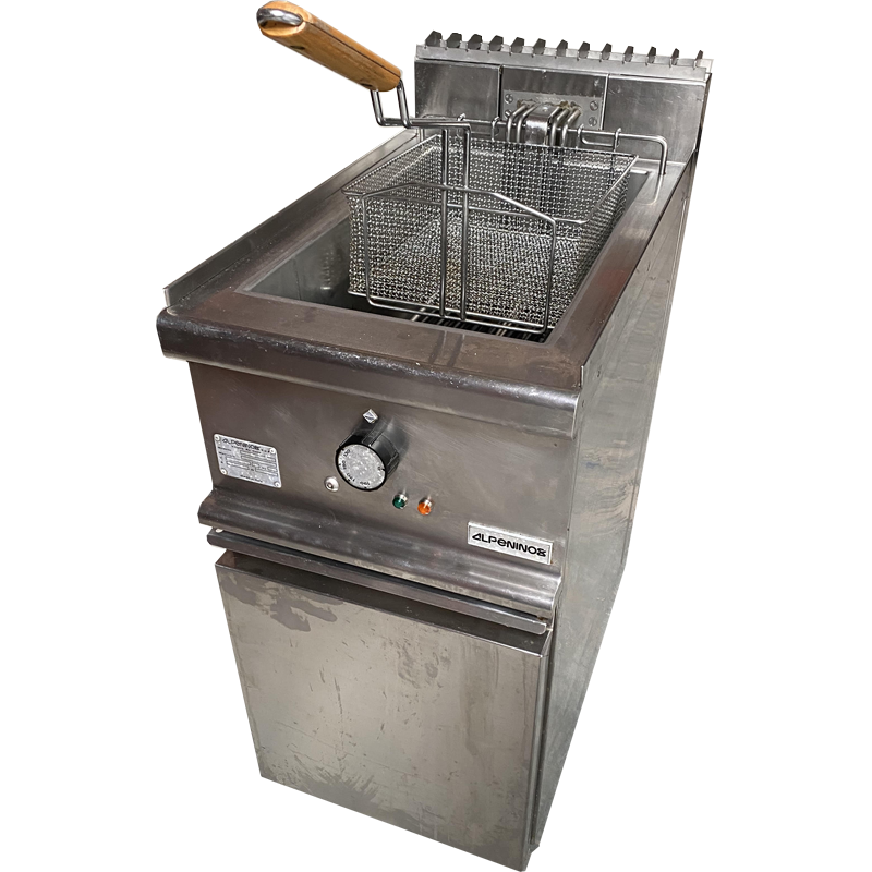 Electric Deep Fryer – 18 L Stainless Steel (380 V, 13.5 kW)
