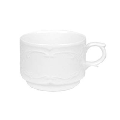 Coffee Cup – 18cl White Ceramic (Set of 20)