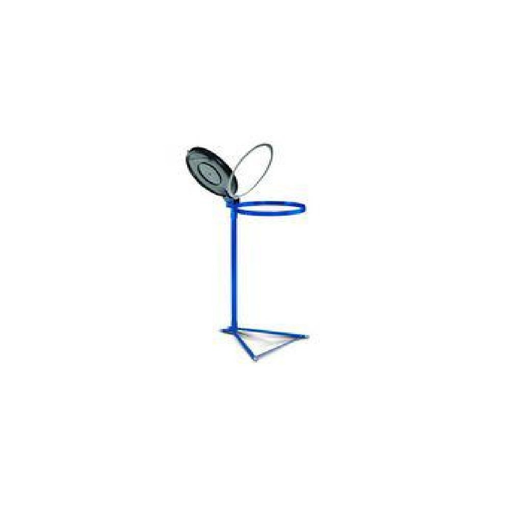 Trash Bag Holder – Tripod Stand with Lid (Blue)
