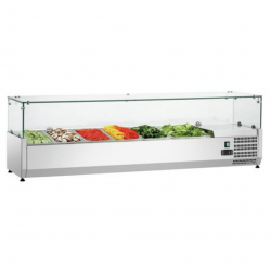 Countertop Refrigerated Display – Saladette 140 cm